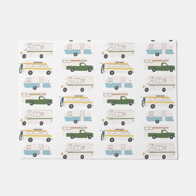 Paillasson RV Campervan vanlife Motorhome Trailer PERSONNALIS (Devant)