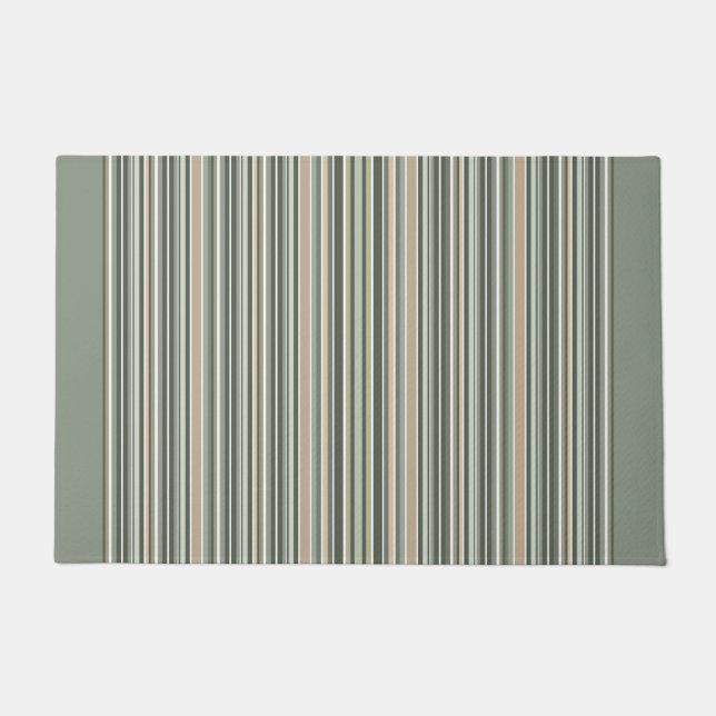 Paillasson Sage Classic Stripes Porte Mat (Devant)