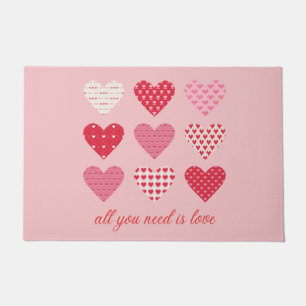 Paillasson Saint-Valentin 2023 Coeurs doux