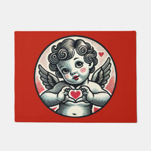 Paillasson Saint Valentin Cherub Cupid Angel