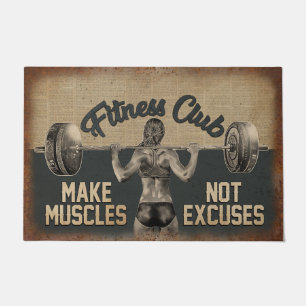 Paillasson Salle de gym, Paillote de club de remise en forme