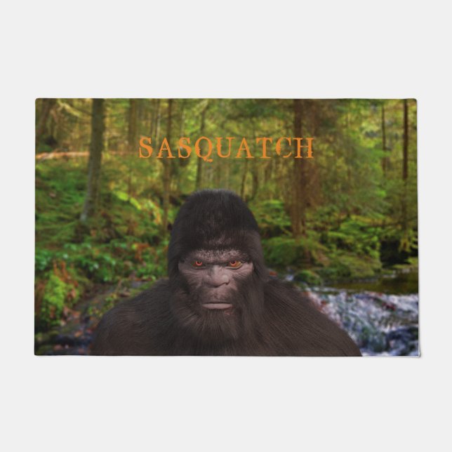 PAILLASSON SASQUATCH DE BIGFOOT DANS LES BOIS (Devant)