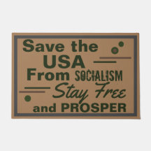 Sauvez l'Amérique du socialisme restez libres et p