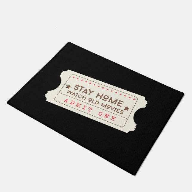 Paillasson Say Home - Regarder le billet de cinéma/théâtre Ol (Incliné)