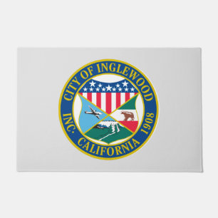 Paillasson Sceau de la ville d'Inglewood en Californie