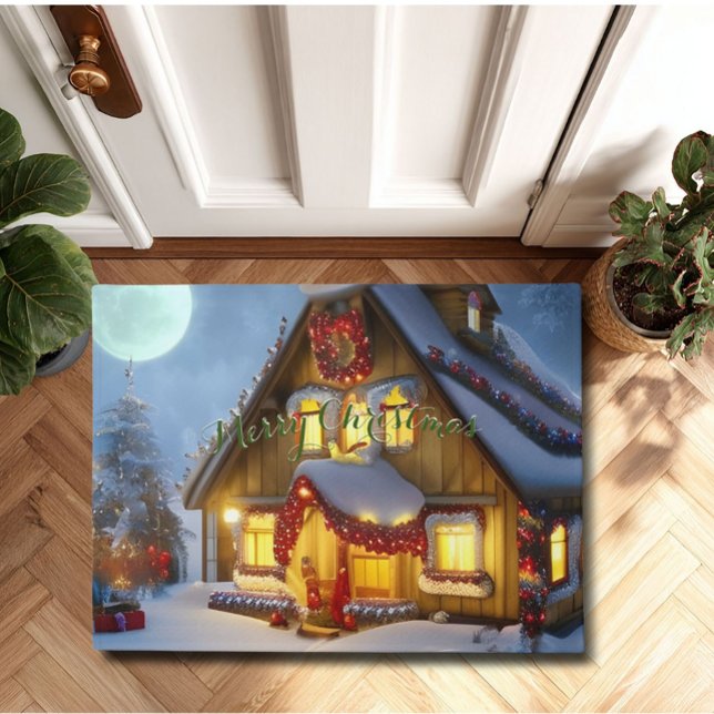 Paillasson Scène magique de Noël (Créateur téléchargé)