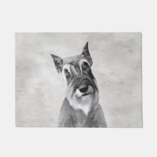 Paillasson Schnauzer (Giant) Peinture - Dog Art