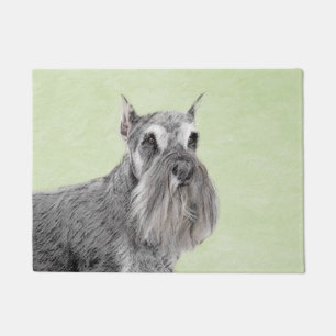 Paillasson Schnauzer (Giant, Standard) Peinture - Chien Art