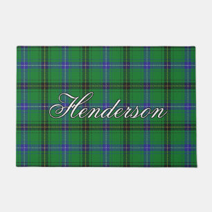 Paillasson Scots Vista Clan Henderson Tartan Plaid