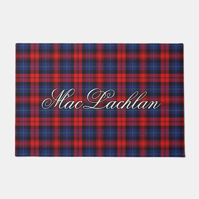 Paillasson Scots Vista Clan MacLachlan Tartan Plaid (Devant)