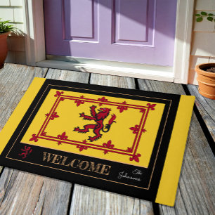 Paillasson Scottish Flag & Rampant, Scotland house / patriote