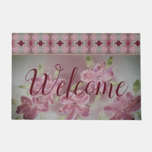 Paillasson Shabby Chic Rose Motif