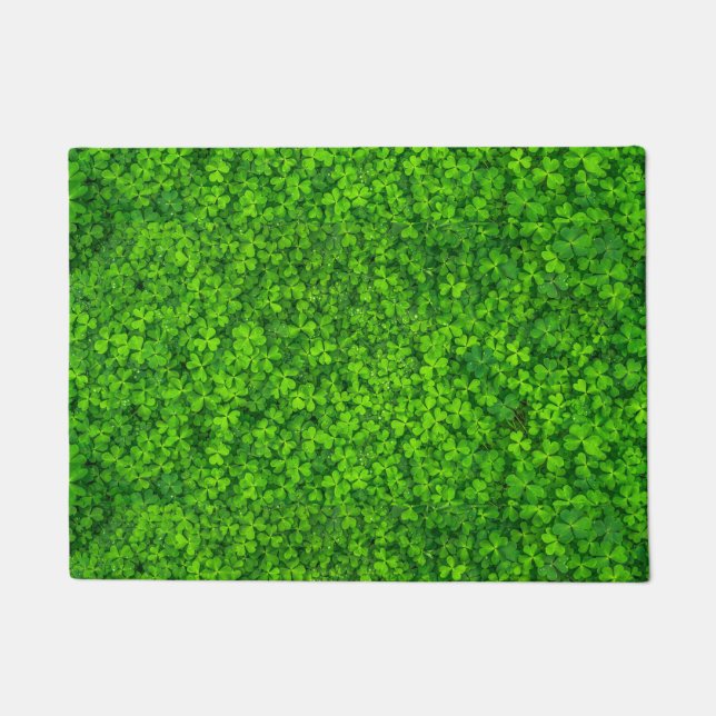 Paillasson Shamrock Clovers vert (Devant)