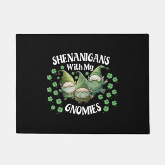 Paillasson Shenanigans Avec Mes Gnomies Saint-Patricks Jour G