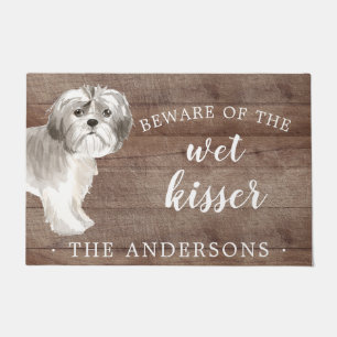 Paillasson Shih tzu .Dog Porte personnalisée Mat