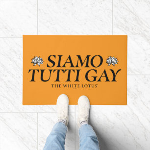 Paillasson Siamo Tutti Gay - Le Lotus Blanc