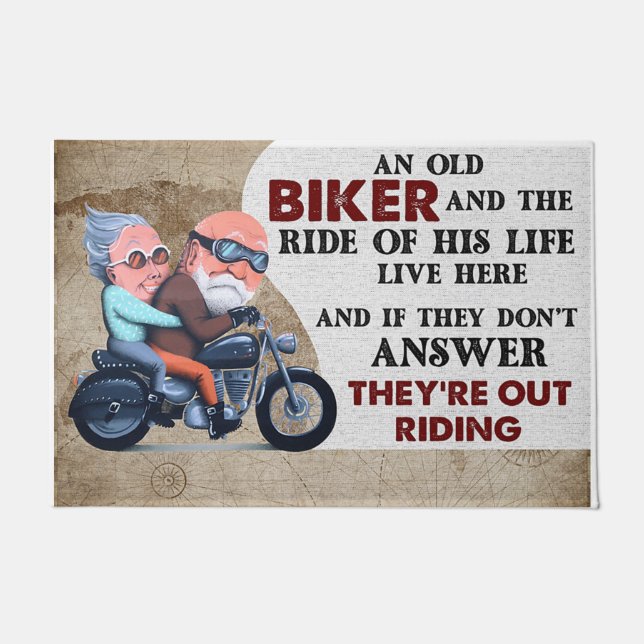 Paillasson S'ils ne répondent pas, ils sortent (Devant)