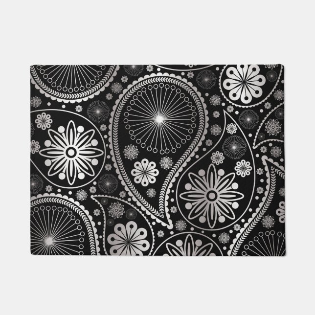 Paillasson Silver paisley (Devant)