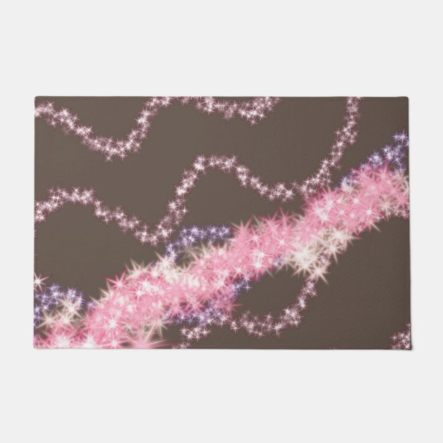 PAILLASSON SIMPLE MODERNE MODERNE MONOGRAM STYLE ÉLÉGANT FOUR (Devant)