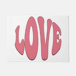 Paillasson Simple, urbain, moderne, design cool Amour
