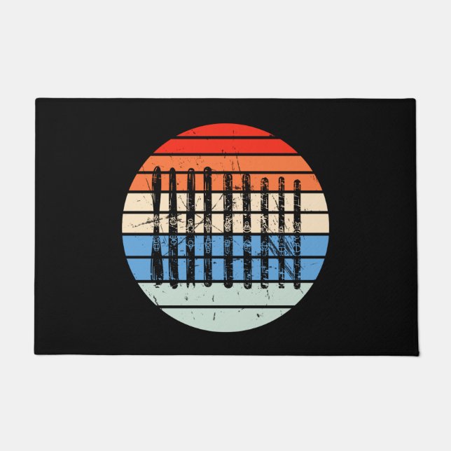 Paillasson Ski - Collection Ski Boards (Devant)