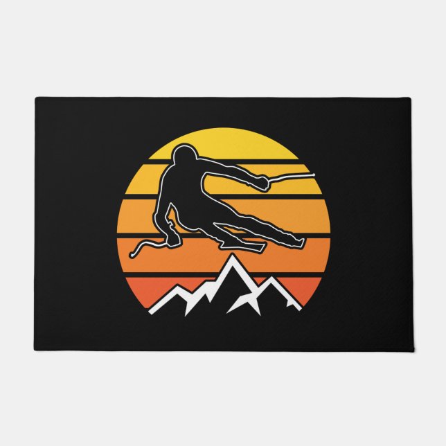 Paillasson Ski rétroactif (Devant)