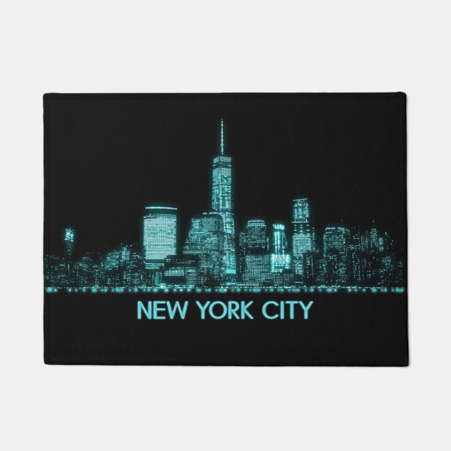 Paillasson Skyline de New York (Devant)