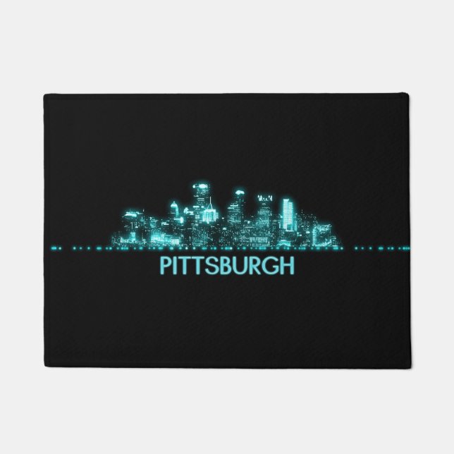 Paillasson Skyline de Pittsburgh (Devant)