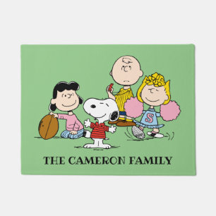 Paillasson Snoopy et Gang Play Football