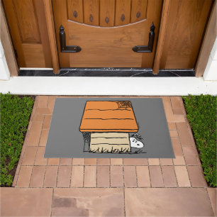 Paillasson Snoopy Halloween Spider Web Doghouse