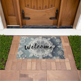Paillasson Snowflake Welcome Mat