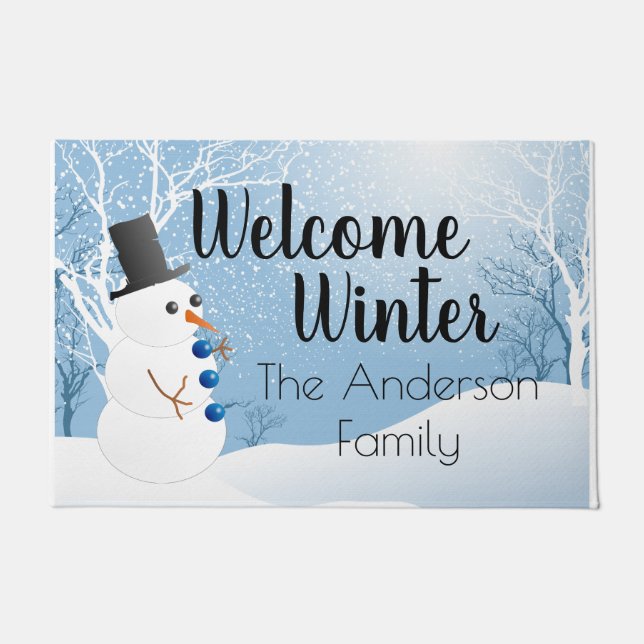 Paillasson Snowman (Devant)