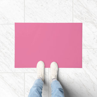 Paillasson Solid Bright Rose Pink Door Mat