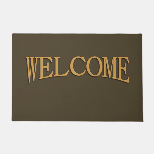 Paillasson Solid Mocha Brown (Devant)