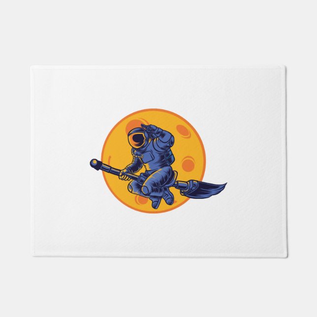 Paillasson Sorcière spatiale (Devant)