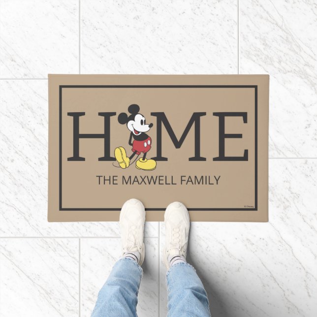 Paillasson Souris classique Mickey (Intérieur)