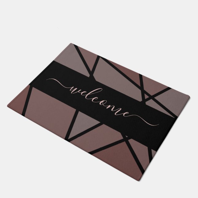 Paillasson Stained Glass Imitation to Welcome Home (Incliné)