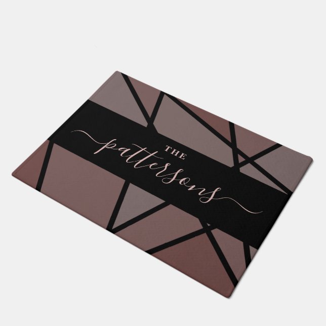 Paillasson Stained Glass Imitation to Welcome Home Family (Incliné)