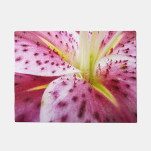 Paillasson Stargazer Lily brillant Magenta Floral