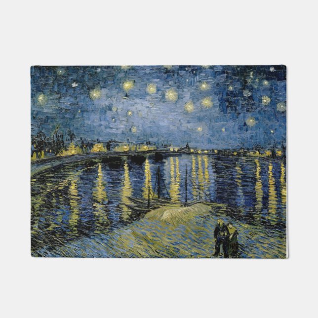 Paillasson Starry Night Vincent van Gogh (Devant)
