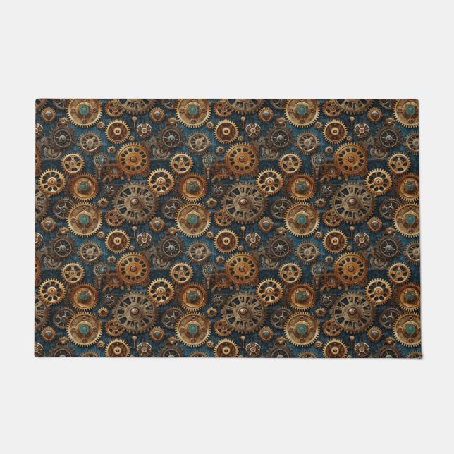 Paillasson steampunk vintage (Devant)
