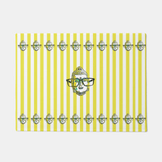 Paillasson Stripes Jaunes Buddha Paix