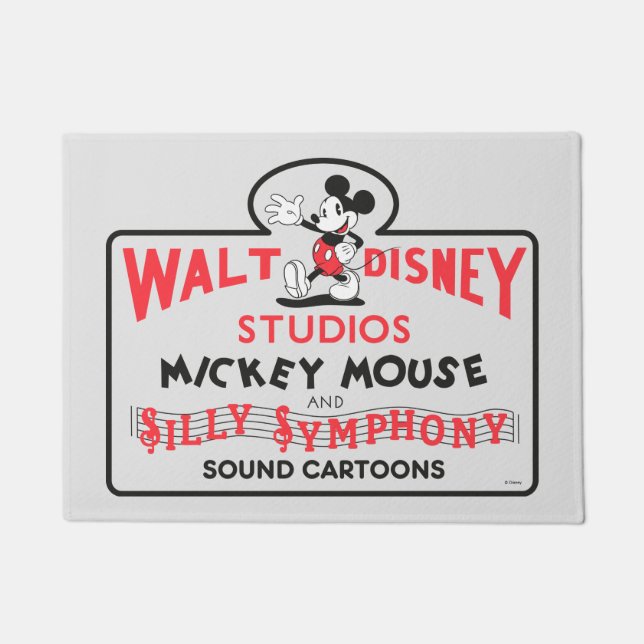 Paillasson Studios vintage Walt Disney (Devant)