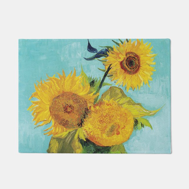 Paillasson Sunflowers Vincent van Gogh (Devant)