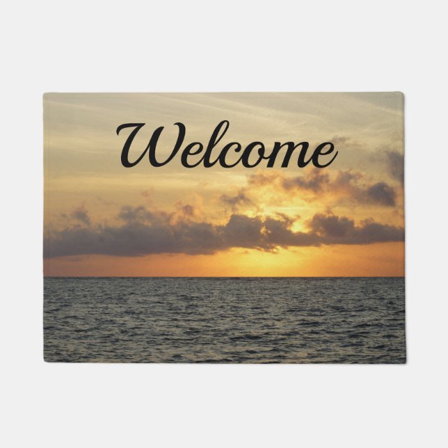 Paillasson Sunrise Glory Folly Beach Welcome Doormat (Devant)