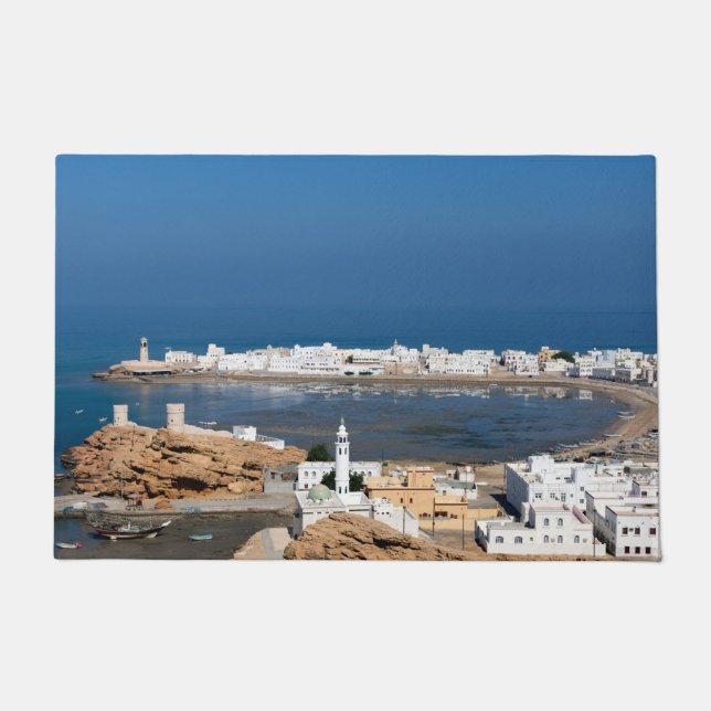 Paillasson Sur ville près de Muscat - Oman (Devant)