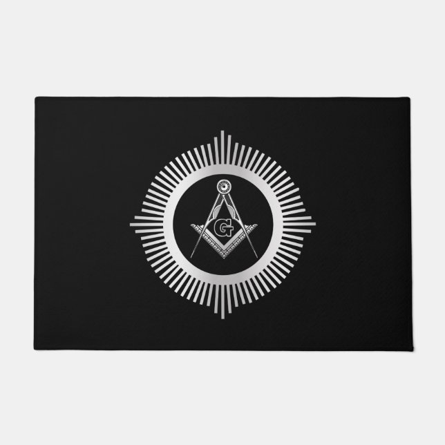 Paillasson Symbole franc-maçonnerie (Devant)