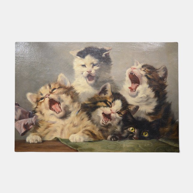 Paillasson Symphonie de Kitten par Julius Adam II (Devant)