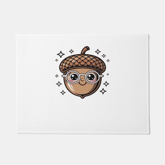 Paillasson T-shirt classique à carreaux mignons (Devant)