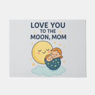 Paillasson T-shirt maman de la Lune
